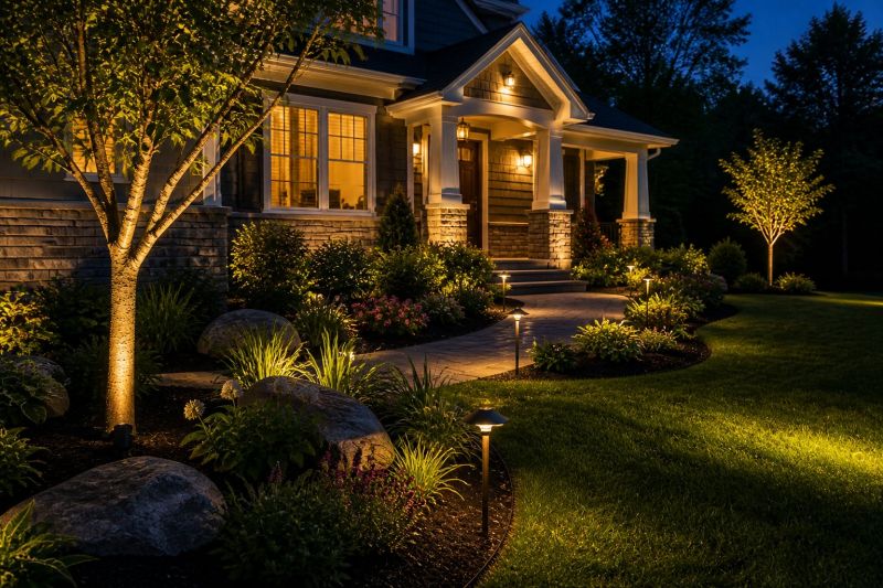 Landscape Lighting Installation in Alpharetta, GA