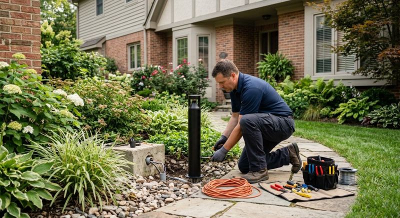 Landscape Lighting Installation in Alpharetta, GA