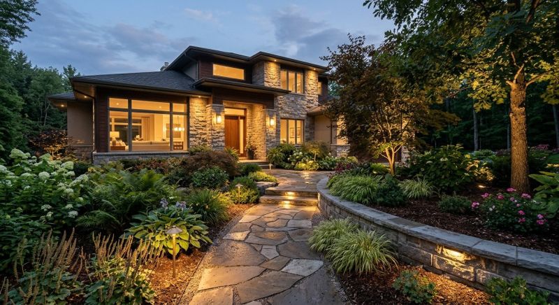 Walkway Lighting Installation in Alpharetta, GA